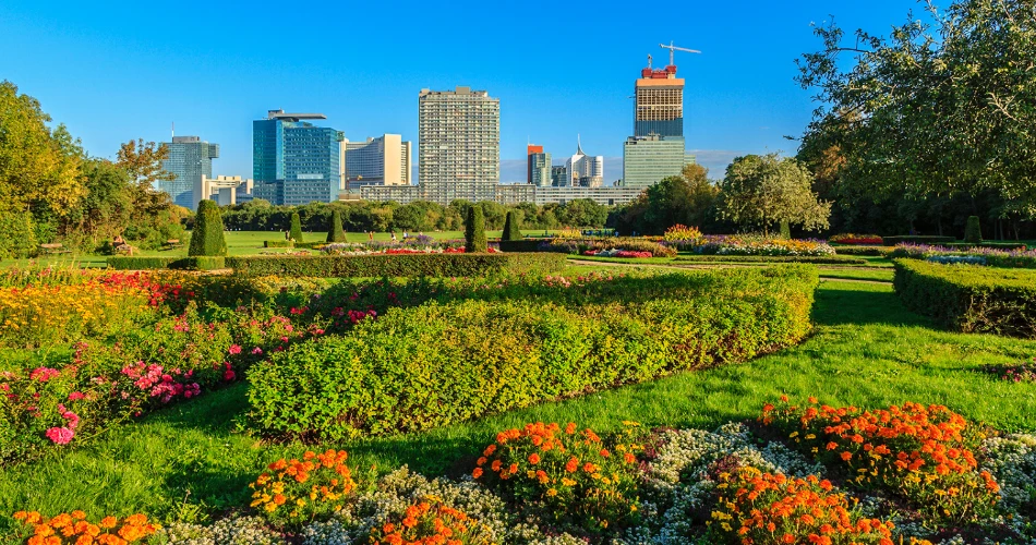 维也纳最佳景观的游乐场